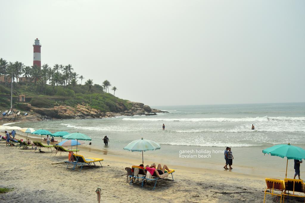 كوفالام Ganesh Ayurveda Holiday Home Bed And Breakfast المظهر الخارجي الصورة